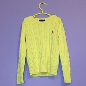 RL Cable Knit Sweater